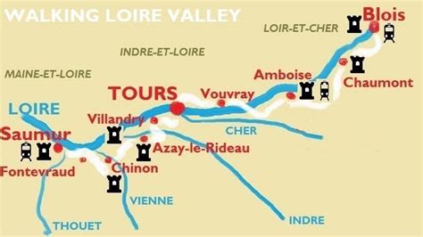 Pdf Castles Of Loire Valley France Map Pdf Télécharger Download