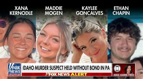 Idaho Murders Sources Tell Judge Jeanine Pirro Genealogical Dna Helped Nab Suspect Fox News