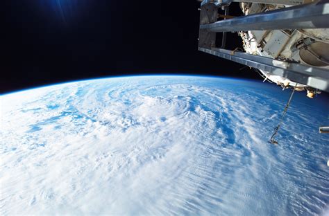Esa Earth View Captured From On Board The International Space Station
