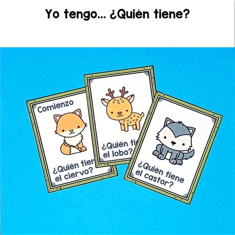 Animales Del Bosque Juegos De Vocabulario