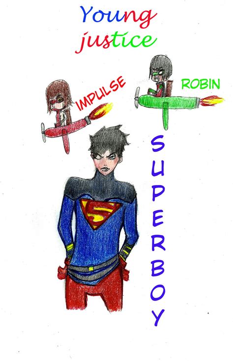 Superboy And Chibi Friends By Blackflameknight On Deviantart