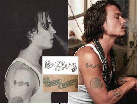 30 Celebrities You Didnt Know Had Tattoos Johnny Depp Tattoos
