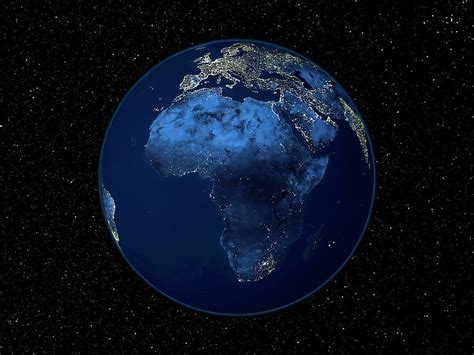 Africa At Night Photograph By Nasanoaascience Photo Library Fine