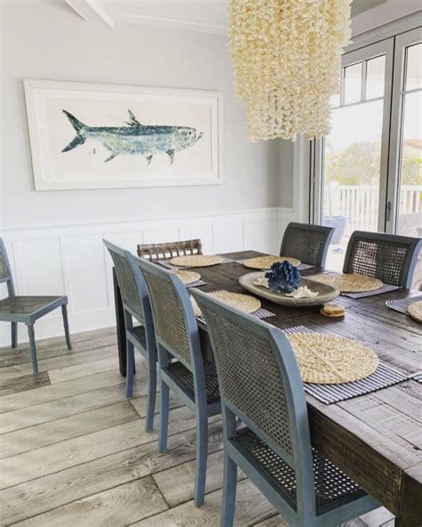 23 Best Inspirational Coastal Dining Rooms - Finding Sea Turtles