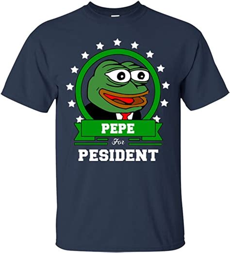 Pepe For President Kekistan Meme Unisex Fit T Shirt Amazonca