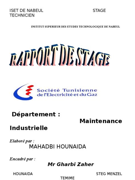 Rapport De Stage 03