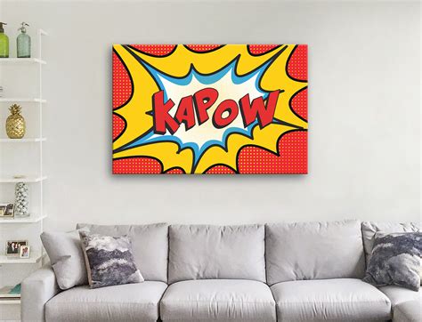 Check spelling or type a new query. Buy Kapow Colourful Comic Book Wall Art | Pop Art Prints Sunshine Coast