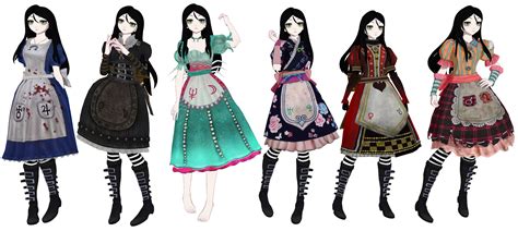 Alice Madness Returns Storymode Dresses By Riariirii On Deviantart