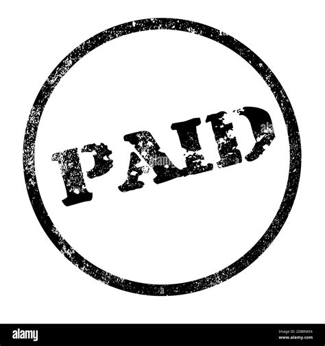 Payment Received Stamp Hi Res Stock Photography And Images Alamy