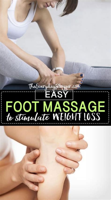 Easy Foot Massage Techniques To Stimulate Weight Loss The Everyday Blogger