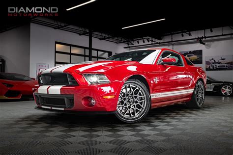 2013 Ford Shelby Gt500 728 Miles Red Candy Metallic Tinted Clearcoat