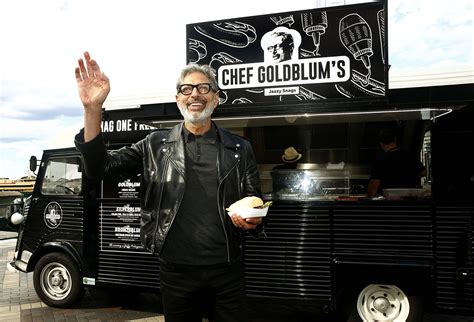 Run Don T Walk Because There Are More Pictures Of Jeff Goldblum And His Food Truck Milk N