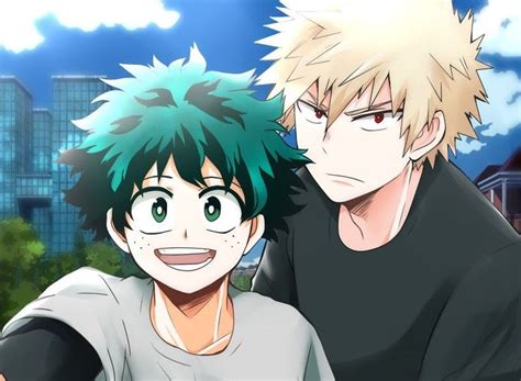 Deku And Bakugo My Hero Academia Manga Cute Bakudeku