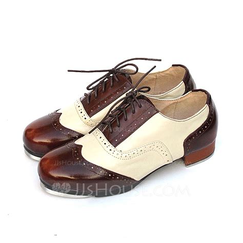 Unisex Real Leather Flats Tap Dance Shoes 053082968 Dance Shoes Jjshouse