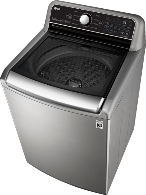 Lg 4 8 Cu Ft 8 Cycle High Efficiency Top Loading Washer With Agitator Wifi And Turbowash 3d