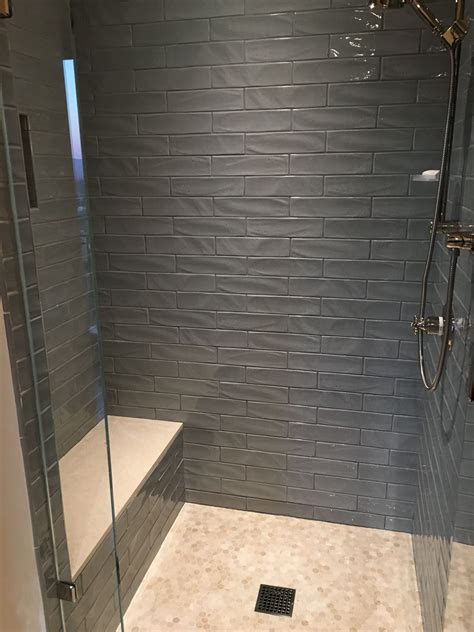 Light Grey Shower Tile Ideas Design Corral