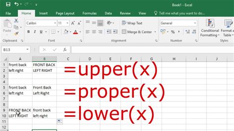 Proper Upper Lower Formulas How To Format Text In Excel My XXX Hot Girl