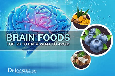 Brain Foods Top 20 To Eat And What To Avoid Brain Food Healthy
