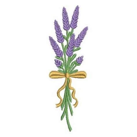 Set for embroidery, embroidery hoop, linen fabric, thread, scissors, embroidered needle bed. Ace Points Embroidery Design: Lavender 3.72 inches H x 1 ...