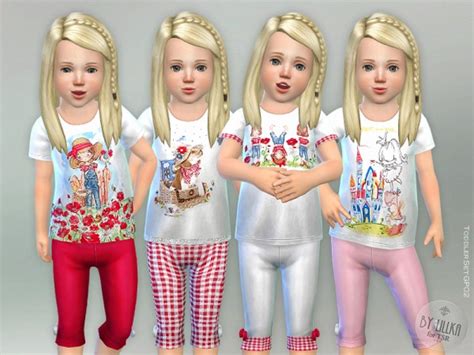 The Sims Resource Toddler Set Gp02 By Lillka • Sims 4 Downloads