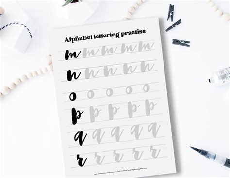 Alfabet Hand Lettering Leer Hoe Je Prachtige Letters Kunt Ontwerpen