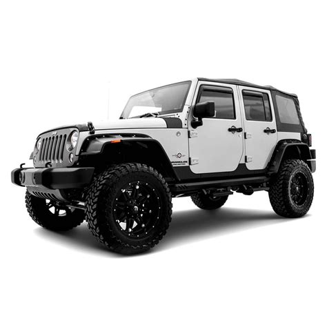 Check spelling or type a new query. Lund® - Jeep Wrangler 2007-2017 Rhino Linings™ Black Small Rocker Guards