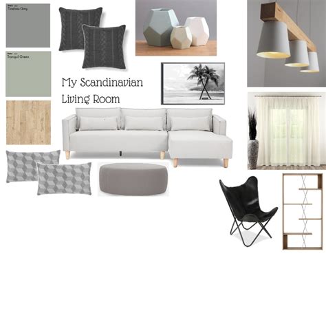 My Scandinavian Living Room Interior Design Mood Board By Amaraw
