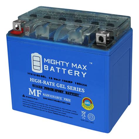 YTX12-BS 12V 10AH GEL Battery for Suzuki VZ800 Boulevard M50 05-08 - Walmart.com - Walmart.com