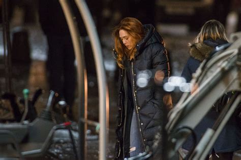 Elizabeth Olsen On The Set Of Avengers Infinity War In Edinburgh 04052017 Hawtcelebs