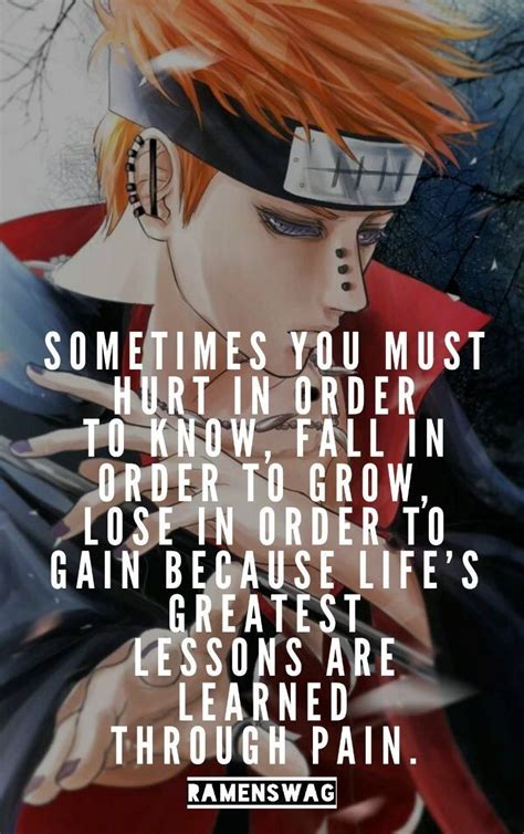 Deep Naruto Pain Quotes Narutojulllab