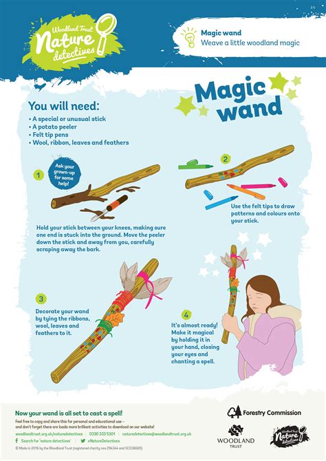Make Your Own Wand And Weave A Little Woodland Magic Find A Special