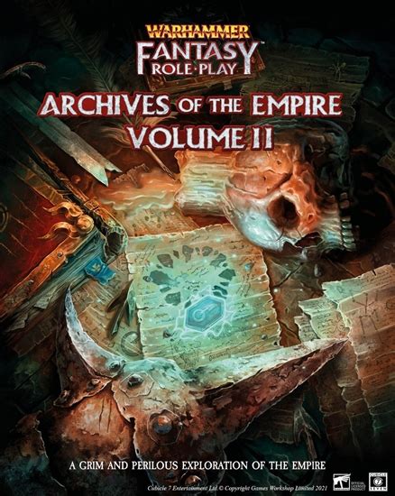 Cubicle 7 Entertainment Warhammer Fantasy Roleplay 4th Ed Archives