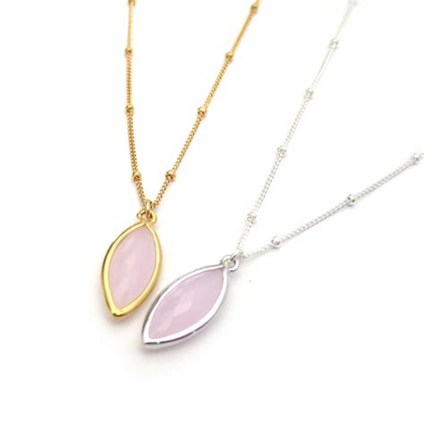 Dainty Pink Necklace