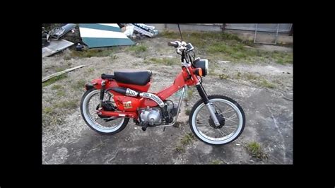 1969/70 honda ct90k1 needs rebuild and registering for the road, not looking to make it standard, so a few mods along the way. Postie CT110 Bobber Custom ep1 - YouTube