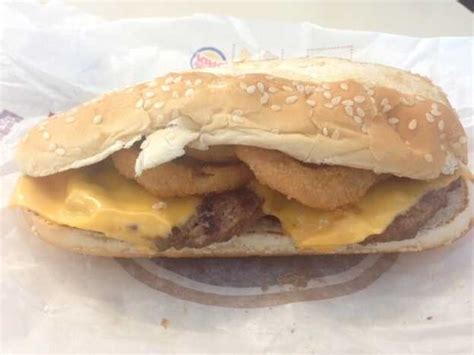 Sandwich Monday Burger Kings Extra Long Cheeseburger The Salt Npr