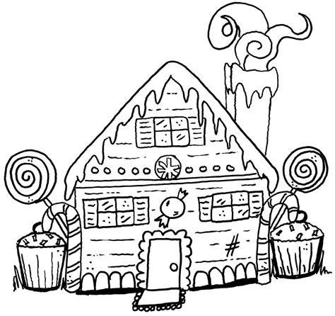 Casa De Hansel Y Gretel Para Colorear Imagui