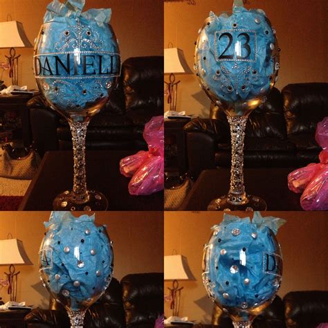 Homemade Birthday Pimp Cup. Super easy to do! Jewels were self adhesive