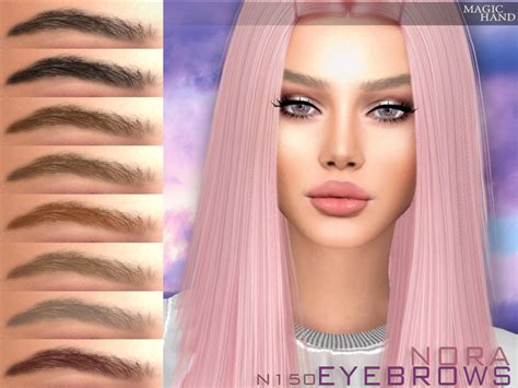 The Sims Resource Nora Eyebrows N150 The Sims Sims Love Sims Cc