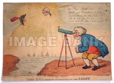 Nb160d John Bull Observing The Napoleon Comet