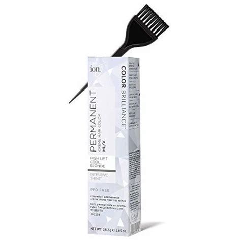 Touch device users, explore by touch or with swipe gestures. ION Color Brilliance PERMANENT Creme Hair Color Dye, PPD ...