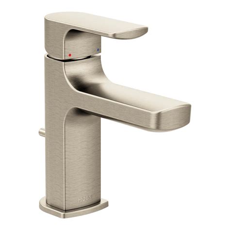 Find moen plumbing products and accessories for your master bathroom, powder room, kitchen, wet bar and more at ace hardware. MOEN Rizon Single Hole Single-Handle Bathroom Faucet in ...