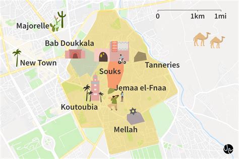 Mapa Vive Marrakech