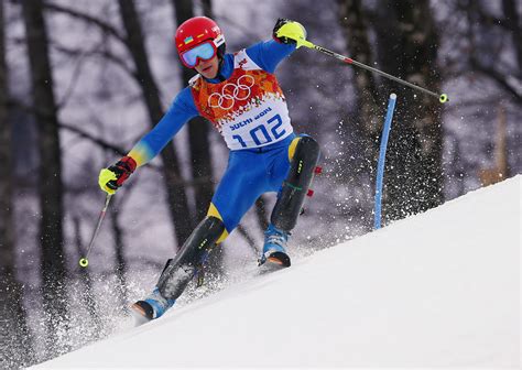 Sochi Scene Skiing Through Chaos