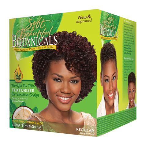 2what does a texturizer do on natural hair? Soft & Beautiful Botanicals Texturizer No-Lye No Mix ...