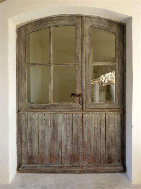 La performance alliée à l'esthétique. Porte d'entrée Provençale tiercée cintrée 6 carreaux ...