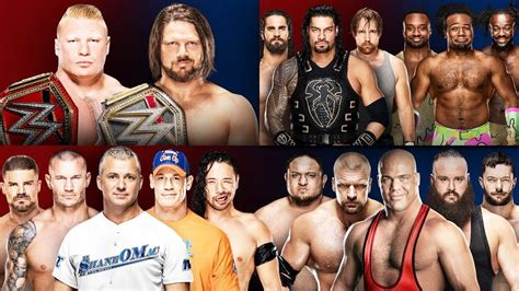 WWE Survivor Series 2017 Full Match Card Predictions!  YouTube