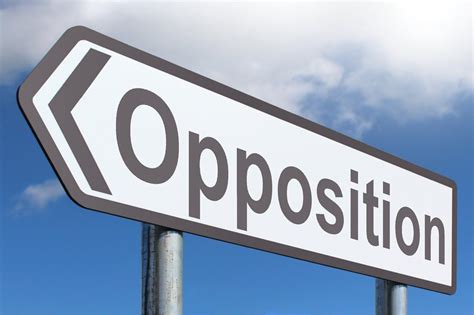 Opposition Highway Sign Image