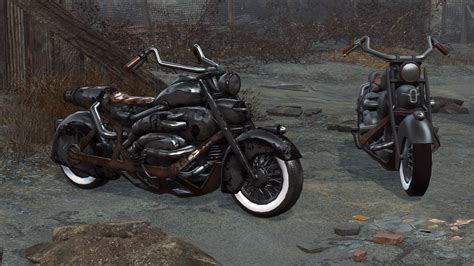Lone Wanderer Motorcycle Black Edition At Fallout 4 Nexus Mods And