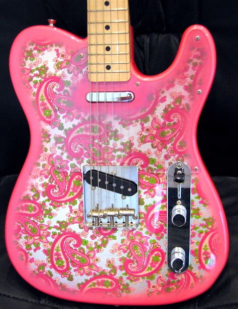 Fender Telecaster 1969 Reissue In Pink Paisley A Photo On Flickriver