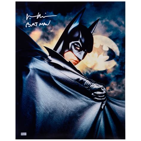 A tribute to val kilmer as batman. Lot Detail - Val Kilmer Autographed Batman Forever 16×20 ...